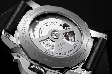 panerai luminor rückseite